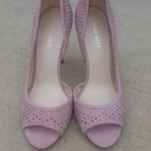 Nine west pink heels